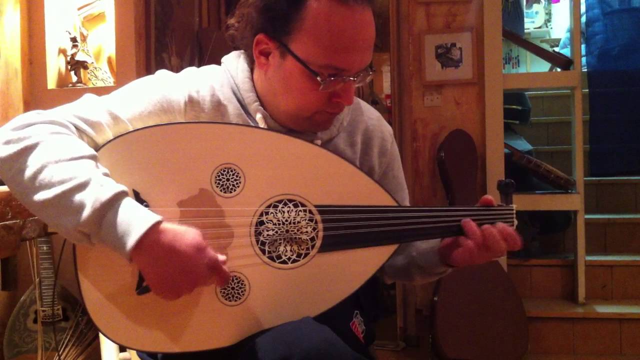 Arabic oud made by Dimitris Rapakousios played by friend Walid