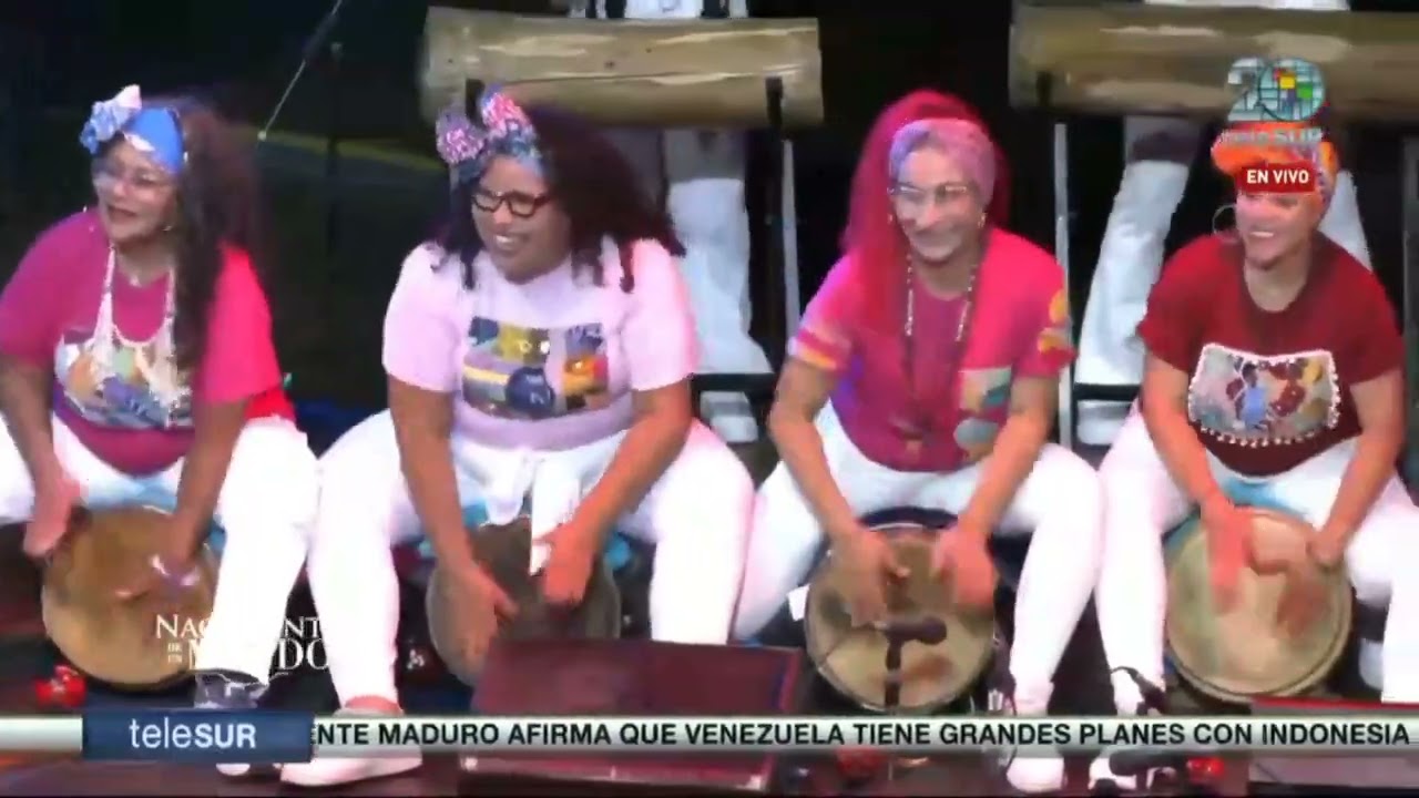 Hilo Ancestral de Herencia Mujer Tambor - XX aniversario teleSUR 
