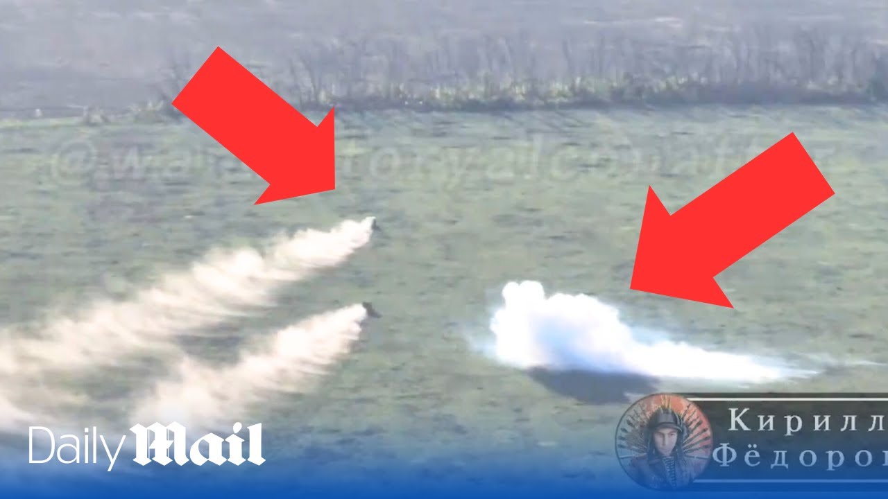 Russian tank shoots its own men during attack using Chinese ‘golf buggies’