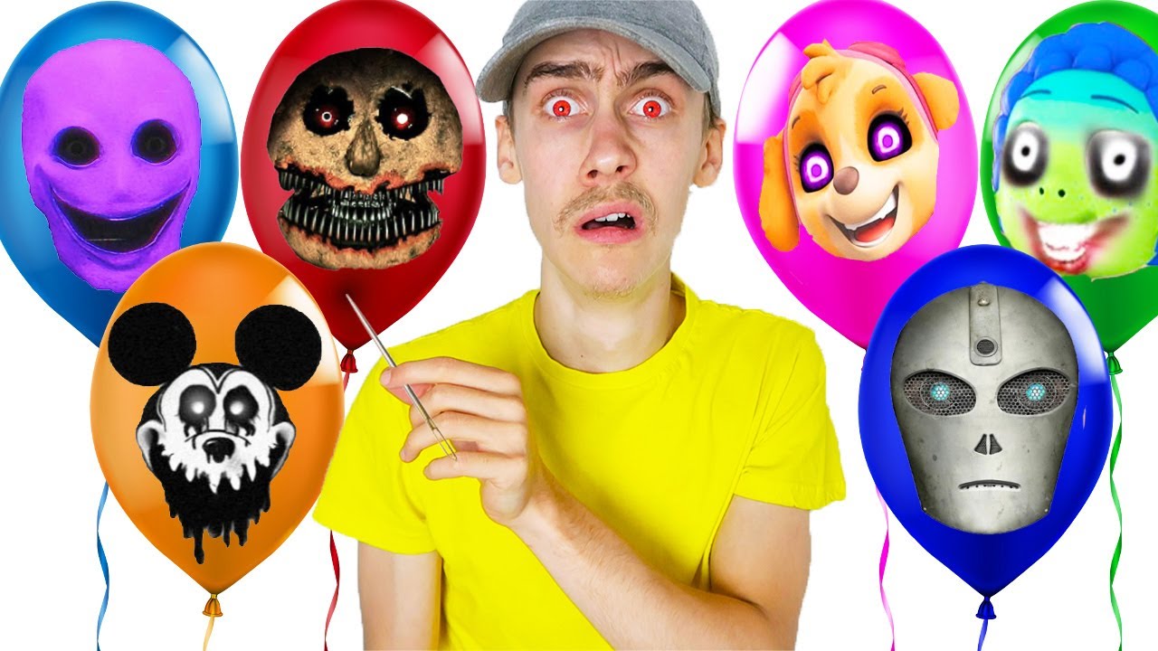 Pop De Juiste Creepypasta Ballon (Challenge)