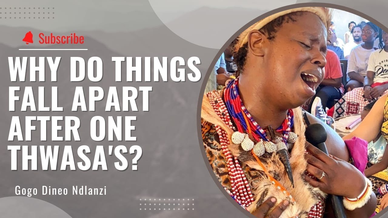 Why do things fall apart after initiation/ ukuthwasa!