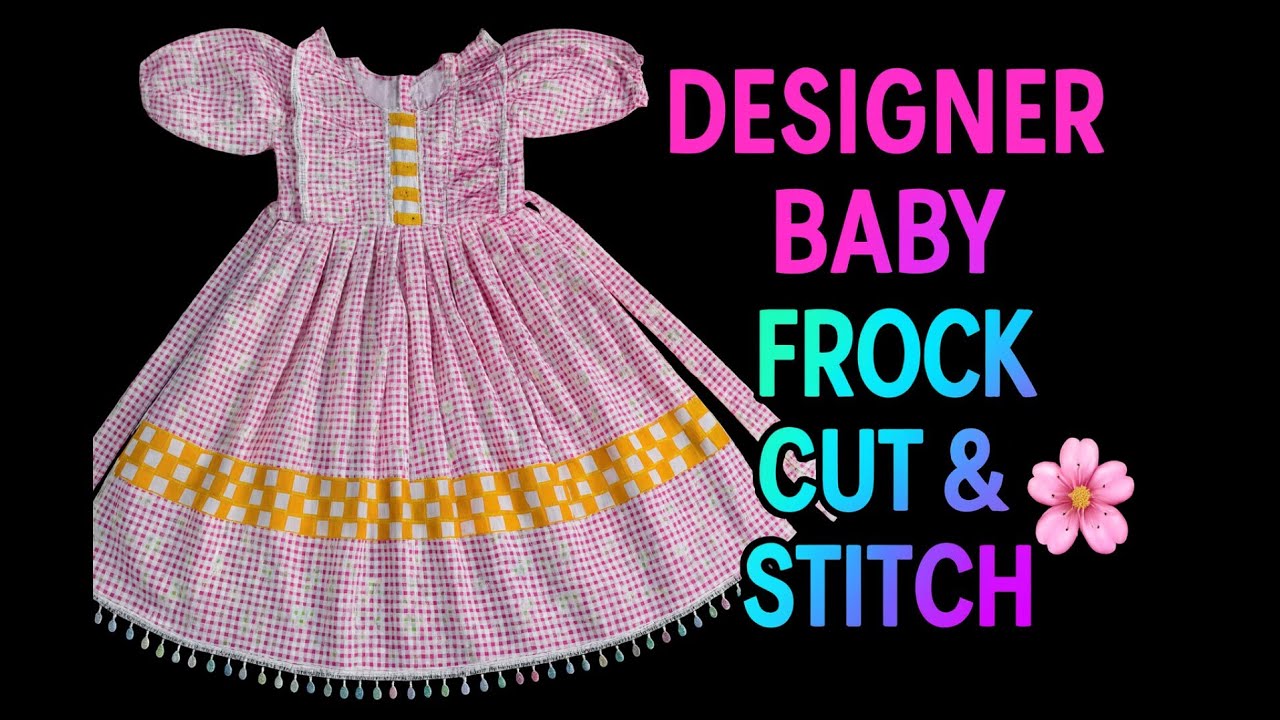 Beautiful Baby Frock Design 👗✨ || Easy Cutting & Sewing 🧵✂️🌸
