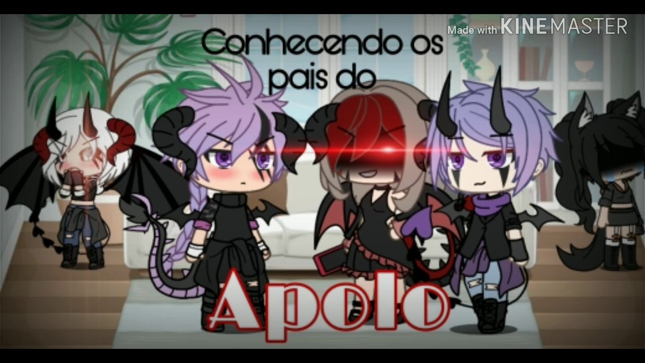 Conhecendo os pais do Apolo ✨ {gacha life} parte 1