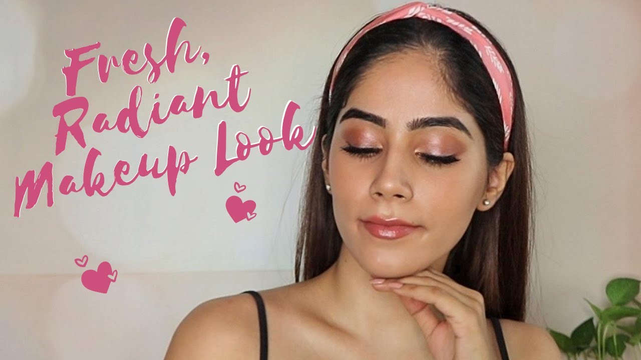 Natural, Fresh & Glowy Makeup Look | Pageant Makeup | Nikita Tanwani