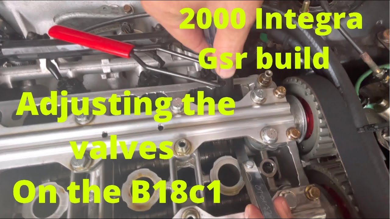 Как отрегулировать клапаны b18 Регулировка клапанов acura integra Регулировка клапанов B18c1
