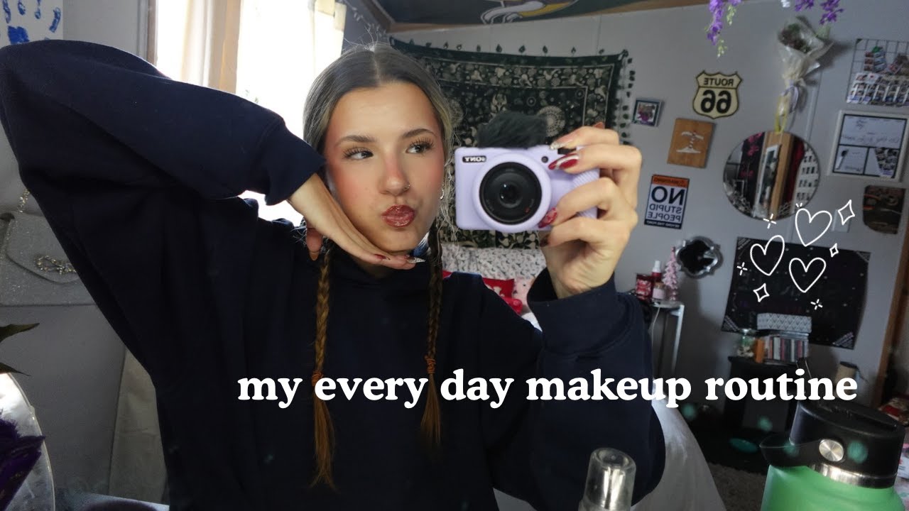 My every day makeup routine! 💄💋| natural, quick, inexpensive, tutorial