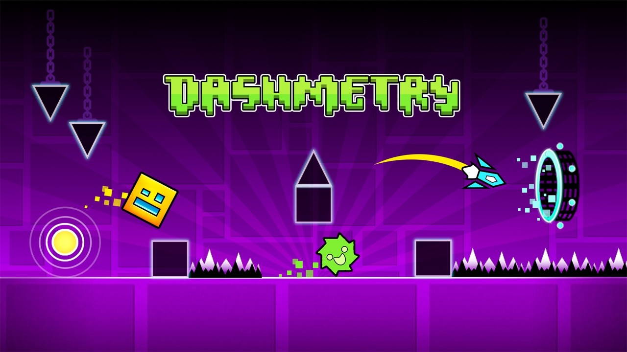 Jugando Geometry Dash (Otra vez)