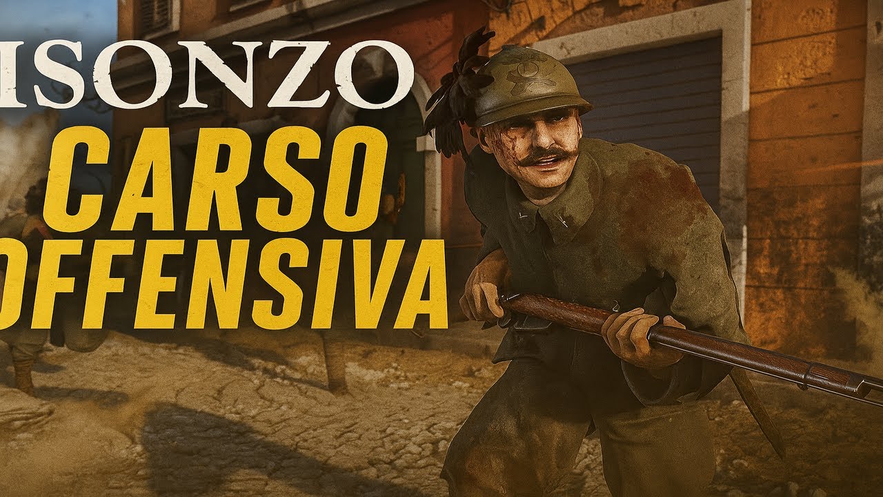 🔥 ISONZO – A Grande Ofensiva do Carso! ⚔️ Guerra Total na Primeira Guerra Mundial