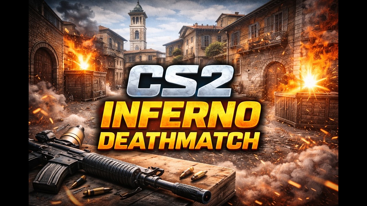 CS2 Inferno Deathmatch – Aim Training Session