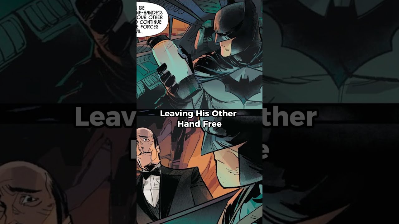 When Batman's Not Home Alfred Does This