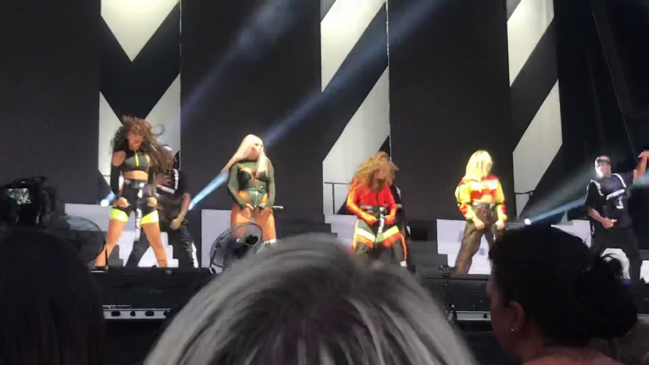 Little Mix Salute Dance Breakdown pt 2~ Swansea Summer Hits Tour
