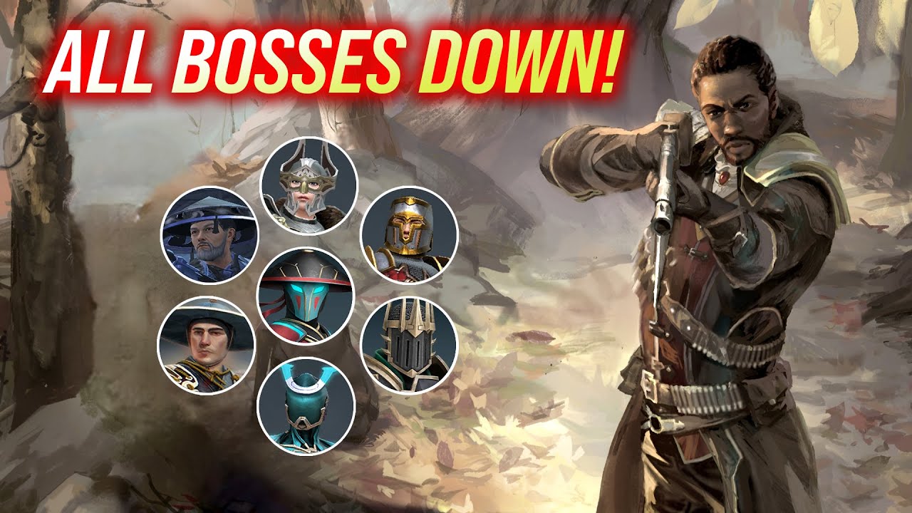 Marksman VS All Control Lost Bosses! 💥 Shadow Fight 3