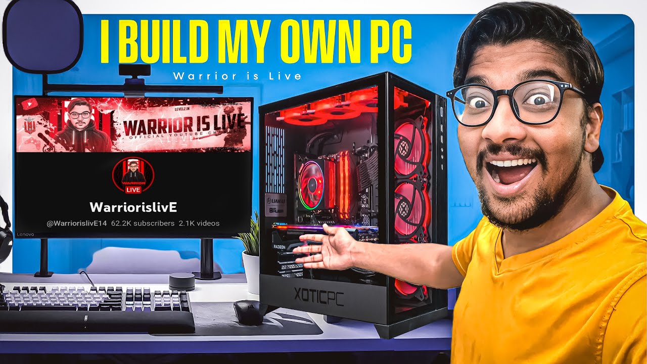 Finally The BEAST is Here 😍 I Build My Own Gaming PC in Home #warriorislive #vlog #pcbuild #gaming