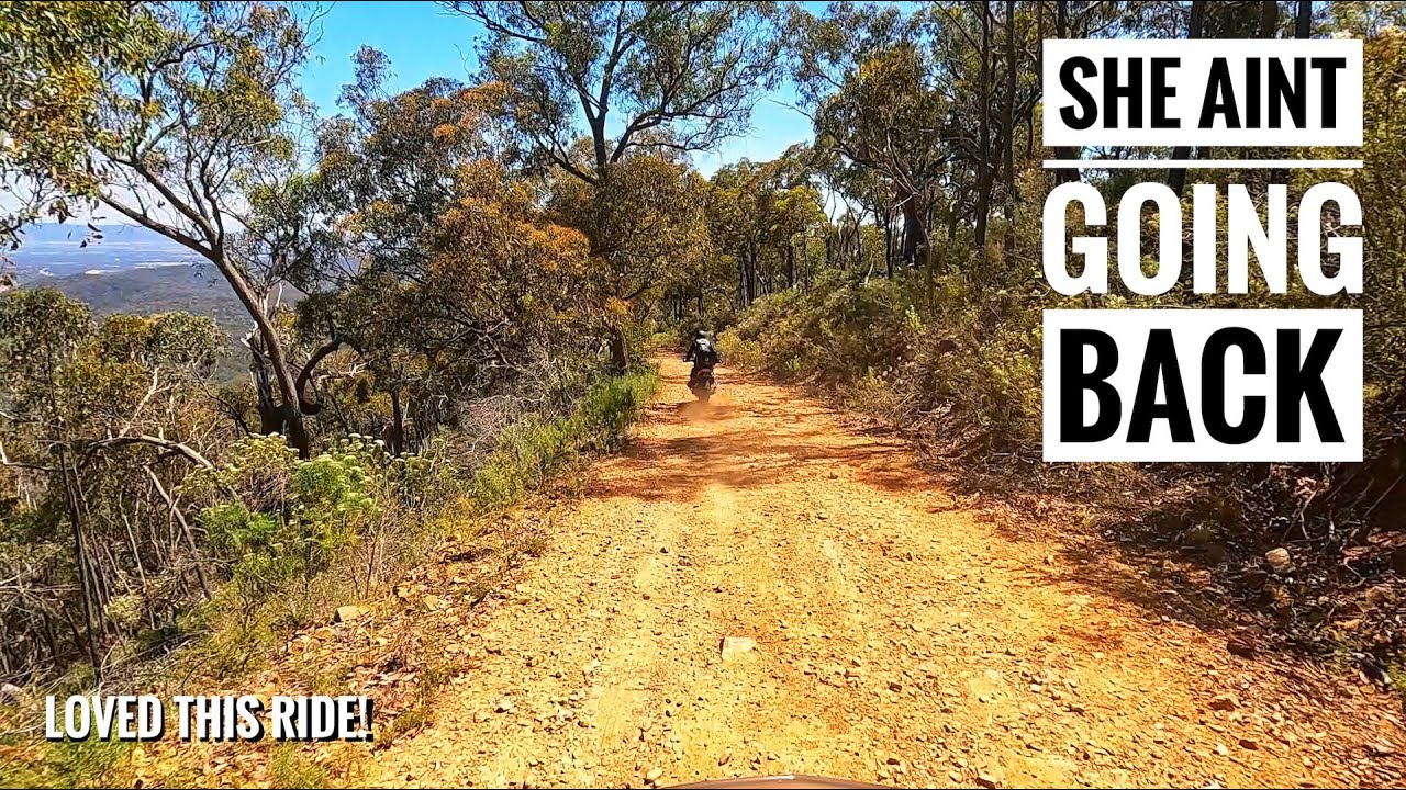 Riding Mount Samaria - Marysville to Corryong with some great surprises.