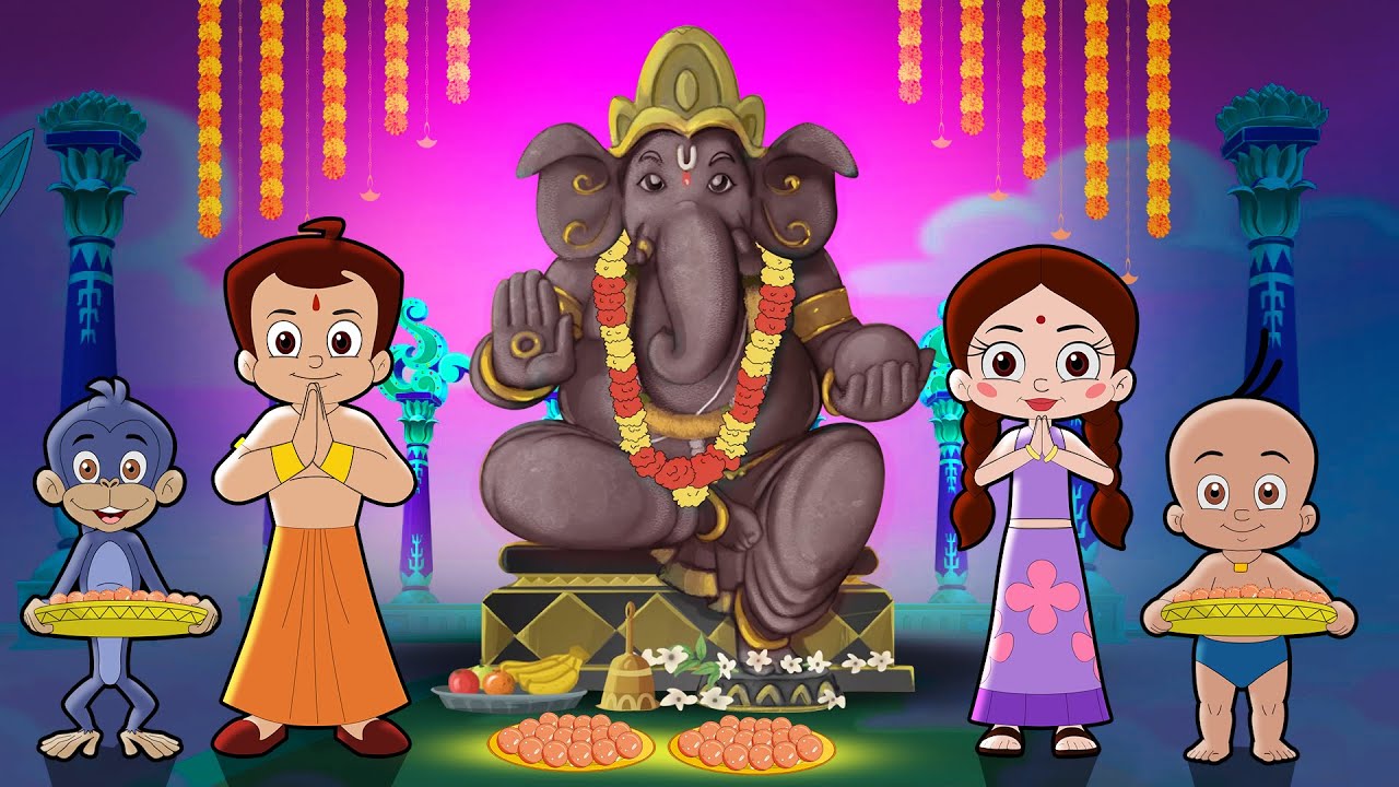Chhota Bheem - Ganesh ji Aaye Dholakpur | Cartoons for Kids | Happy Ganesh Chaturthi
