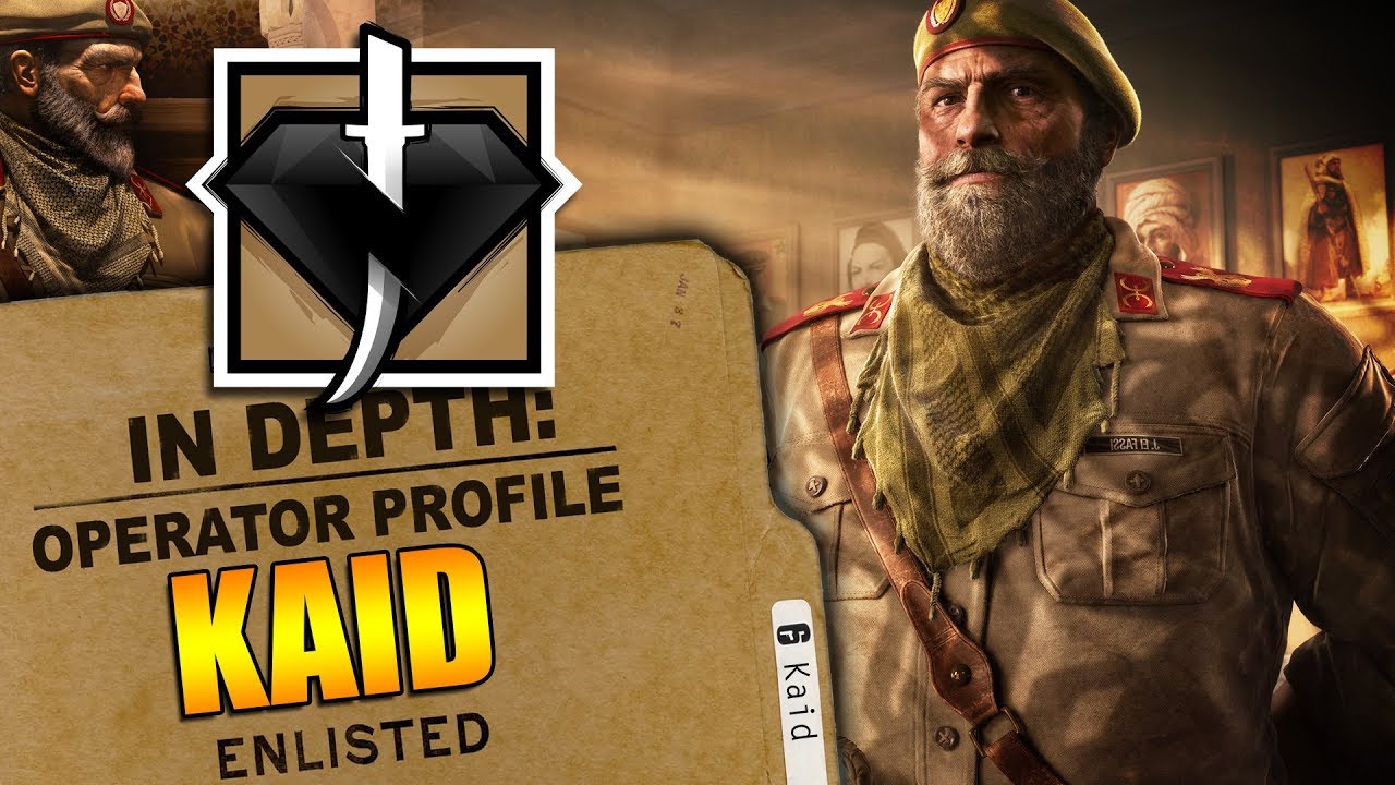 Rainbow Six Siege - In Depth: HOW TO USE KAID - OPERATOR PROFILE - TIPS AND TRICKS