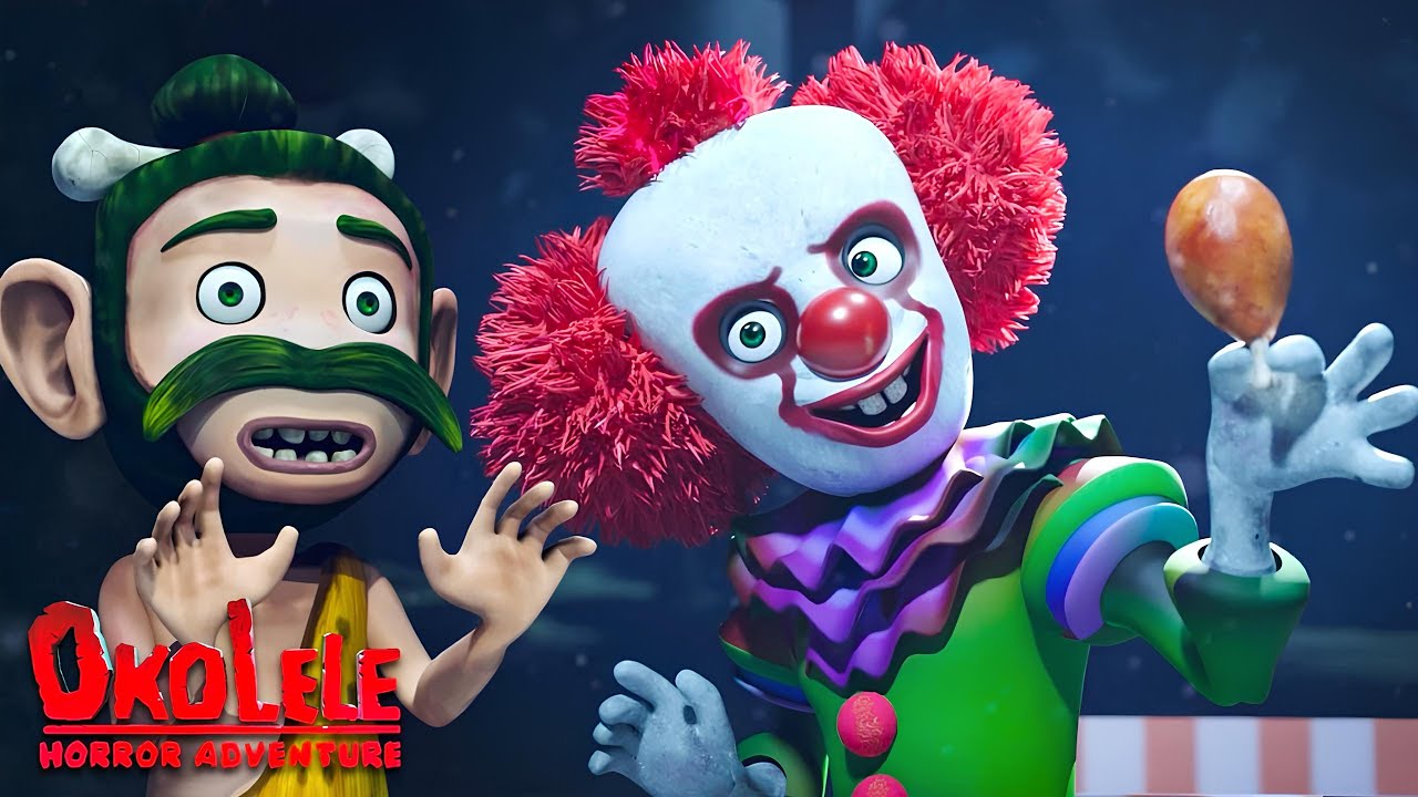 Oko ve Lele ⚡ Palyaço — Bölüm 1 — Korku Macerası — CGI Film
