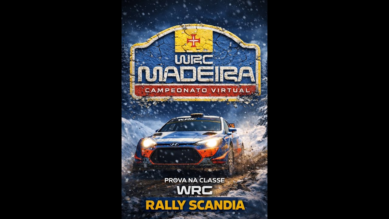 Vamos lá dar inicio a + uma semana  . Campeonato Virtual Wrc Madeira .
