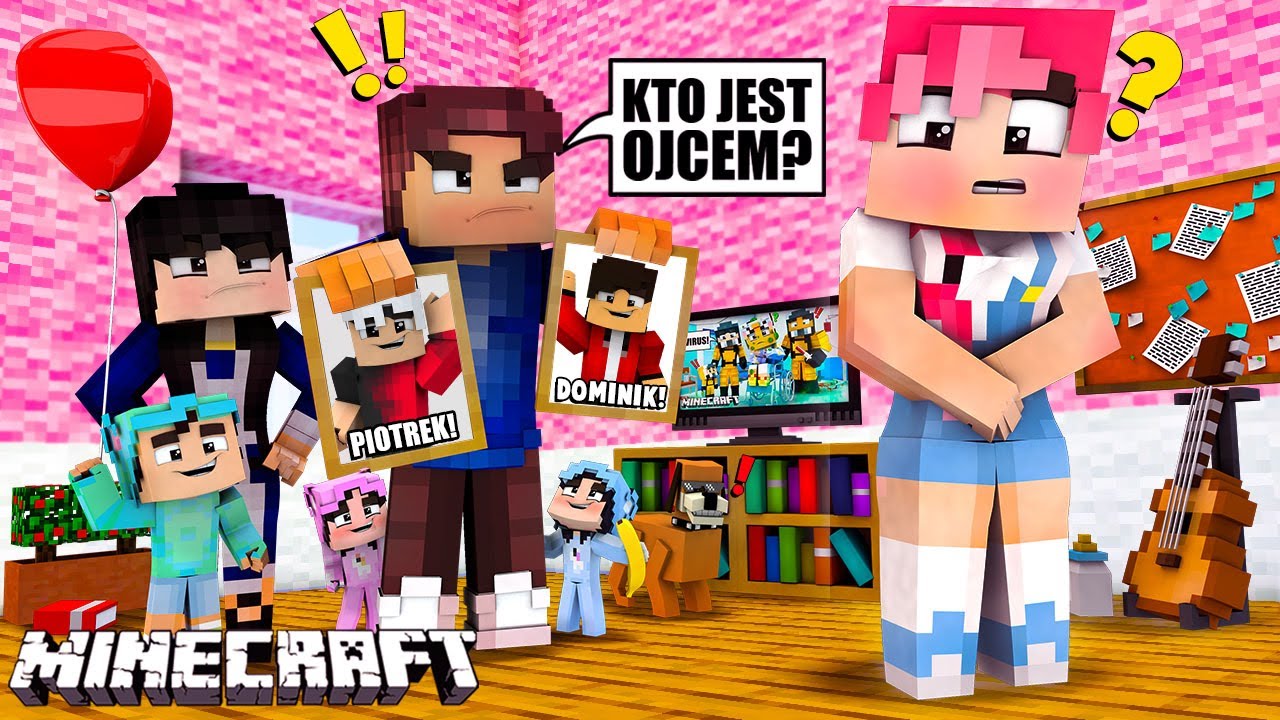 TRUDNE SPRAWY! - MINECRAFT RODZINKA