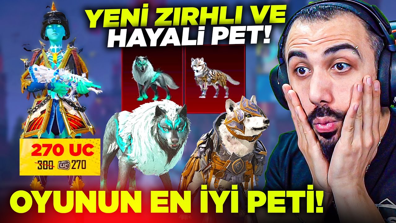 YENİ DESTANSI HAYALİ KURT VE ZIRHLI PET GELDİ!! 😱 (ESKİ PETLER GERİ DÖNDÜ) | PUBG MOBILE