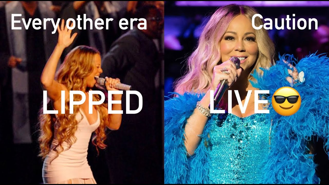 Five times Mariah Carey REMOVED playback in the Caution era!