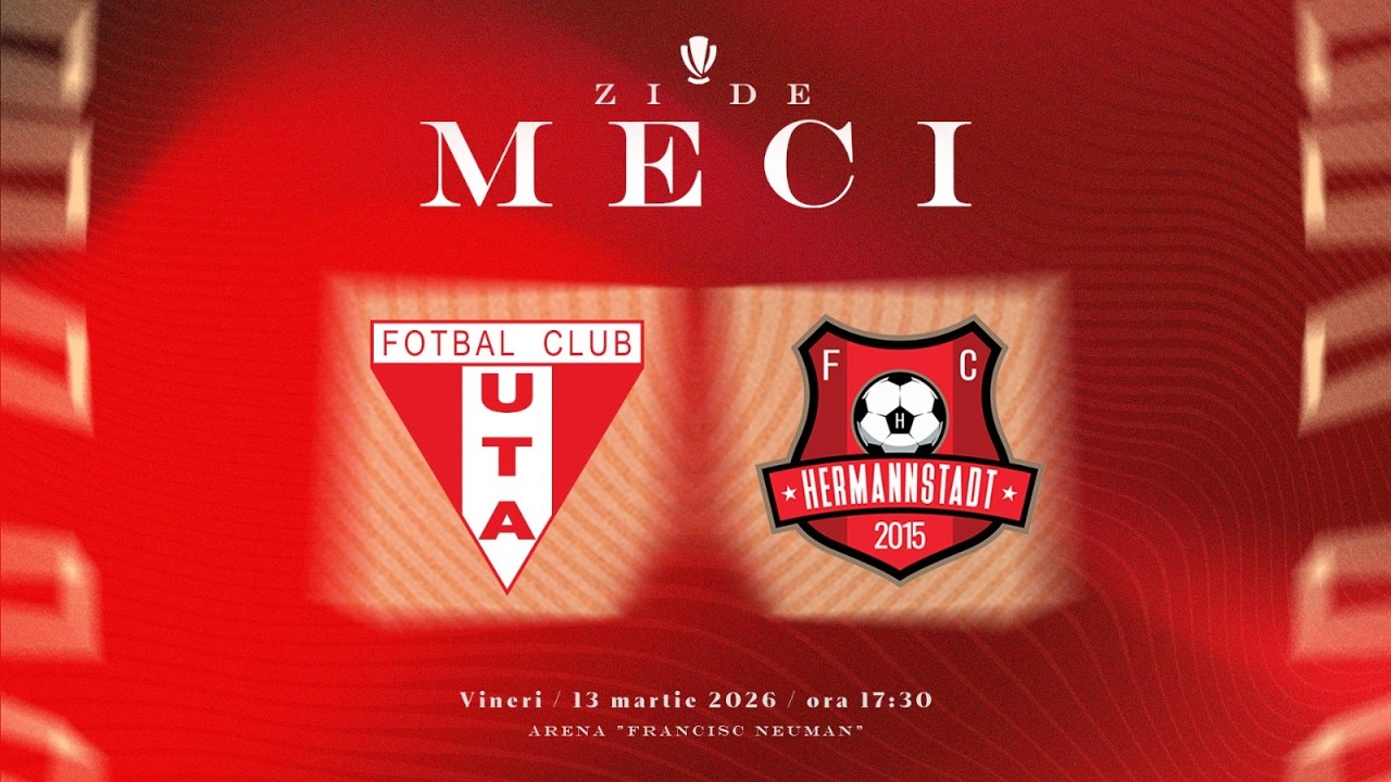 Live | Atmosfera inaintea partidei UTA - Hermannstadt