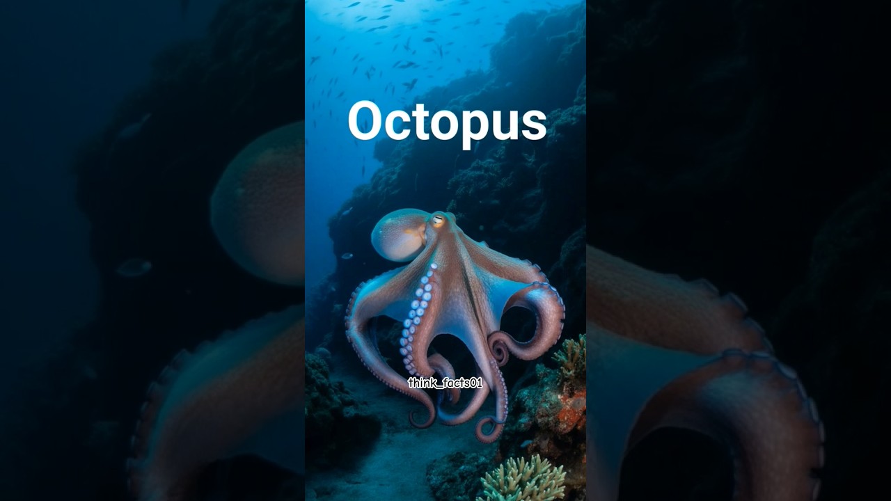 Octopus ke Ajeeb Facts 🐙 | Think Fact Shorts