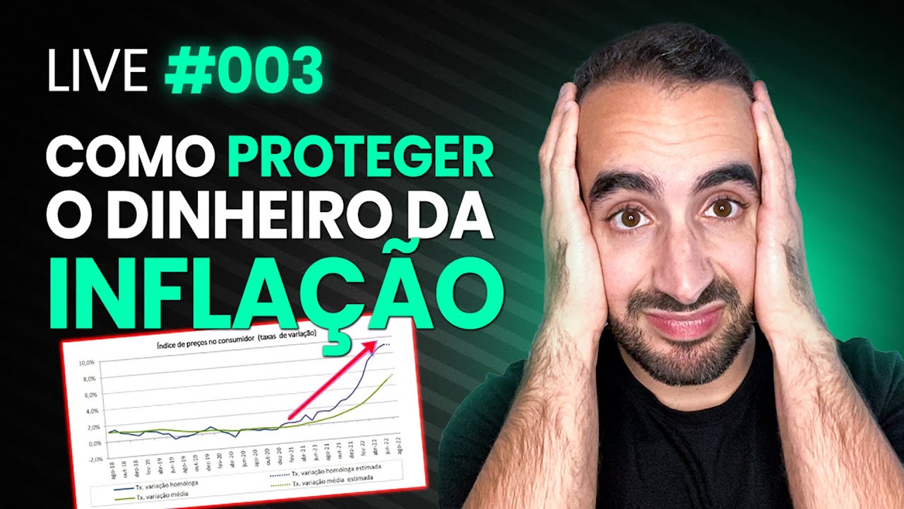 Live #003 - Como proteger o dinheiro da inflação