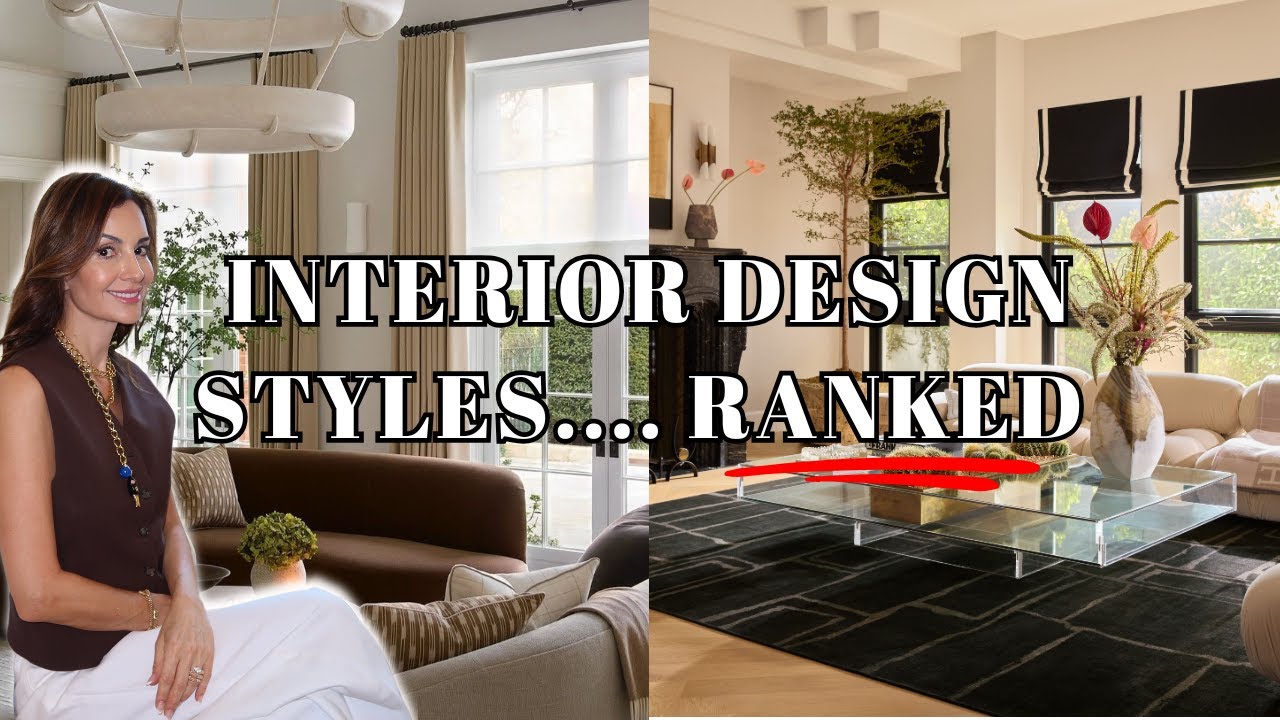 Top 10 Most Popular Interior Design Styles Ranked