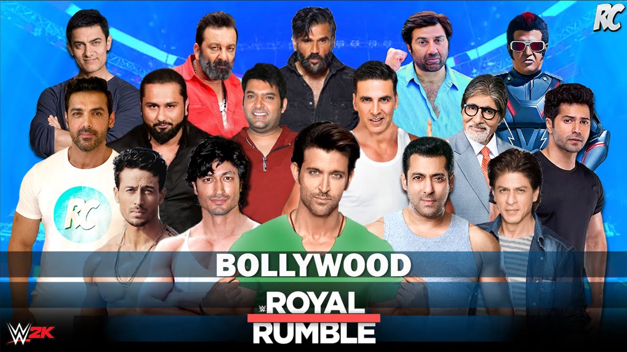 WWE Bollywood Royal Rumble Bollywood movies celebrity Royal Rumble Full match 2020