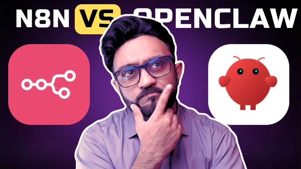 N8n против OpenClaw | Прекратите совершать эту распространенную ошибку