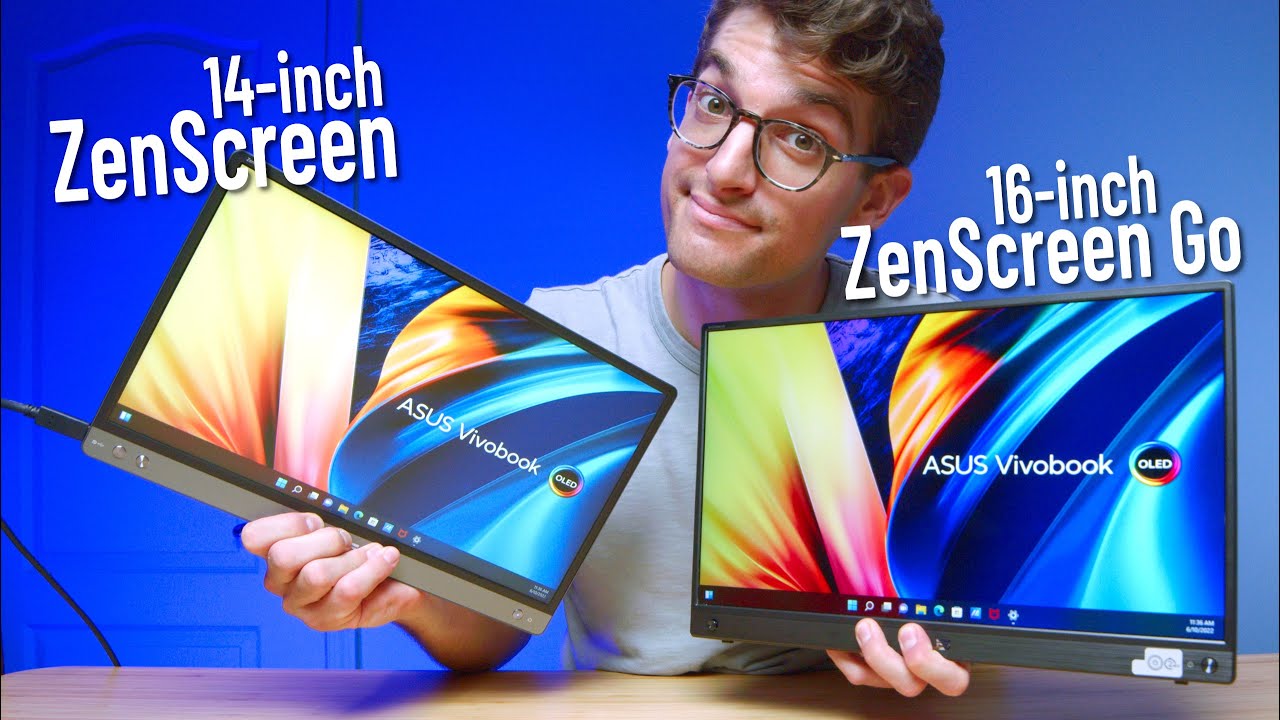 Are Portable Screens Actually Worth the Money? | ZenScreen 14 & ZenScreen Go 16