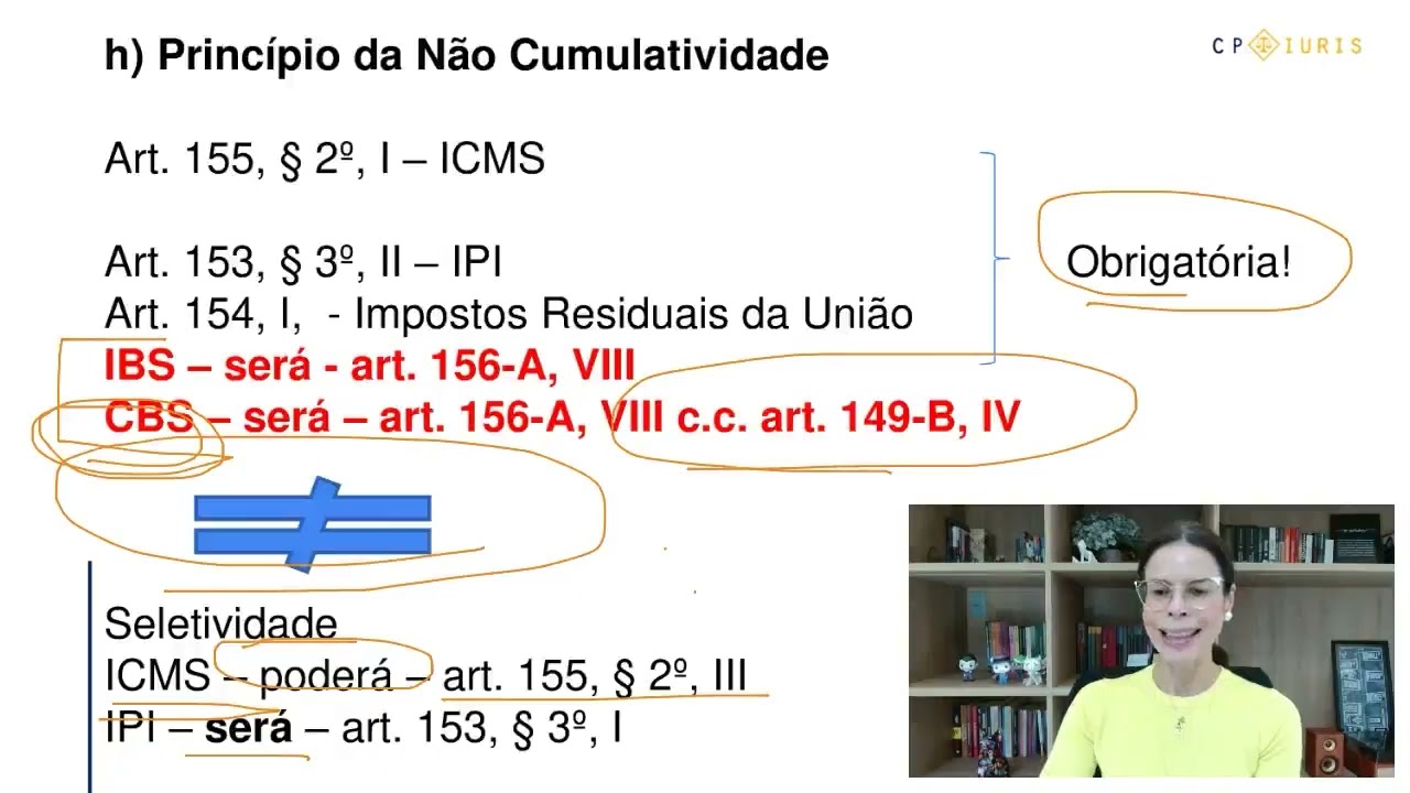 Módulo 3   Regra da Não Cumulatividade e Imunidade   A1