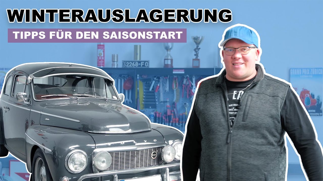 Auto auslagern I Winter vorbei erste Ausfahrt I Volvo PV 544 Sport I Zeitlos - der ClassicCar Kanal