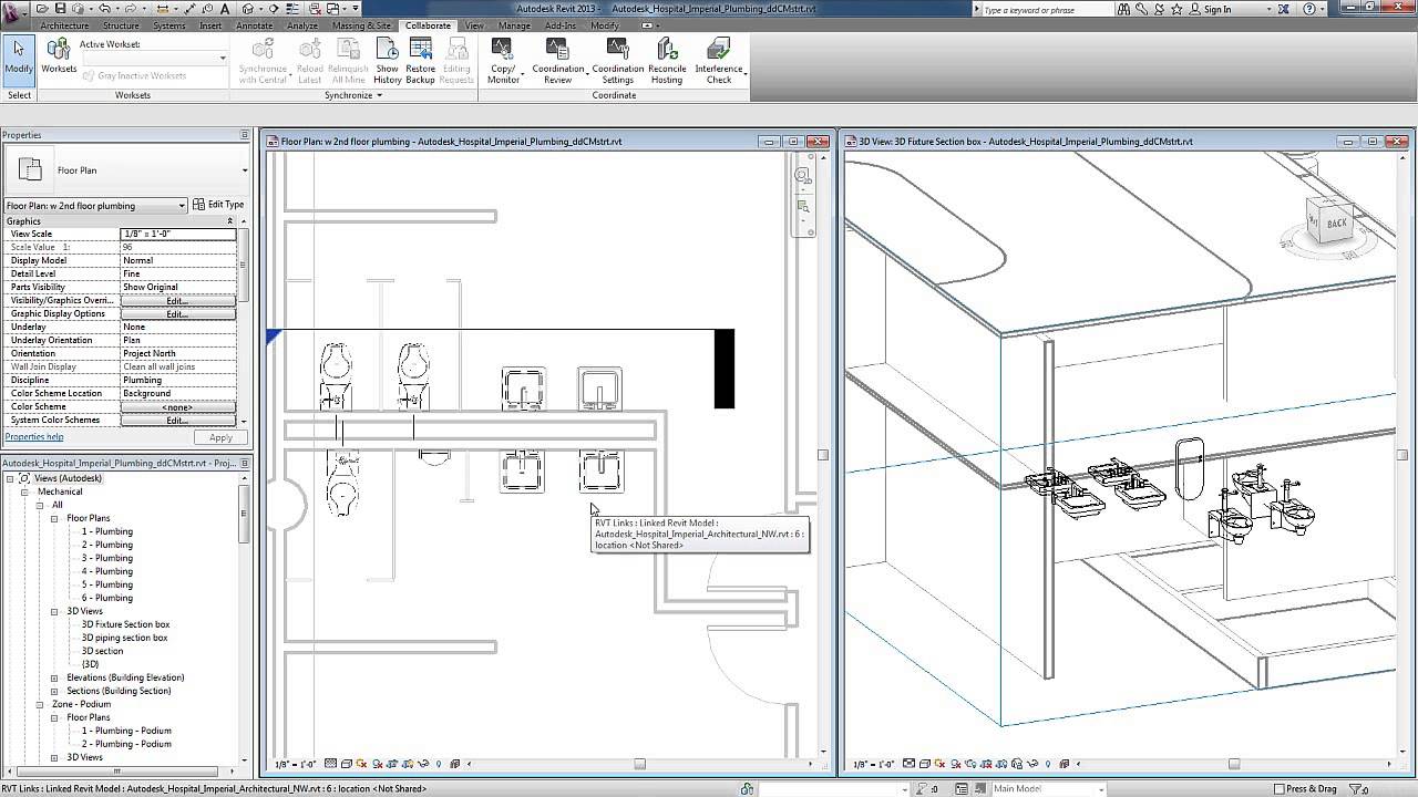 Revit for MEP - Plumbing Systems - Fixture Copy Monitor
