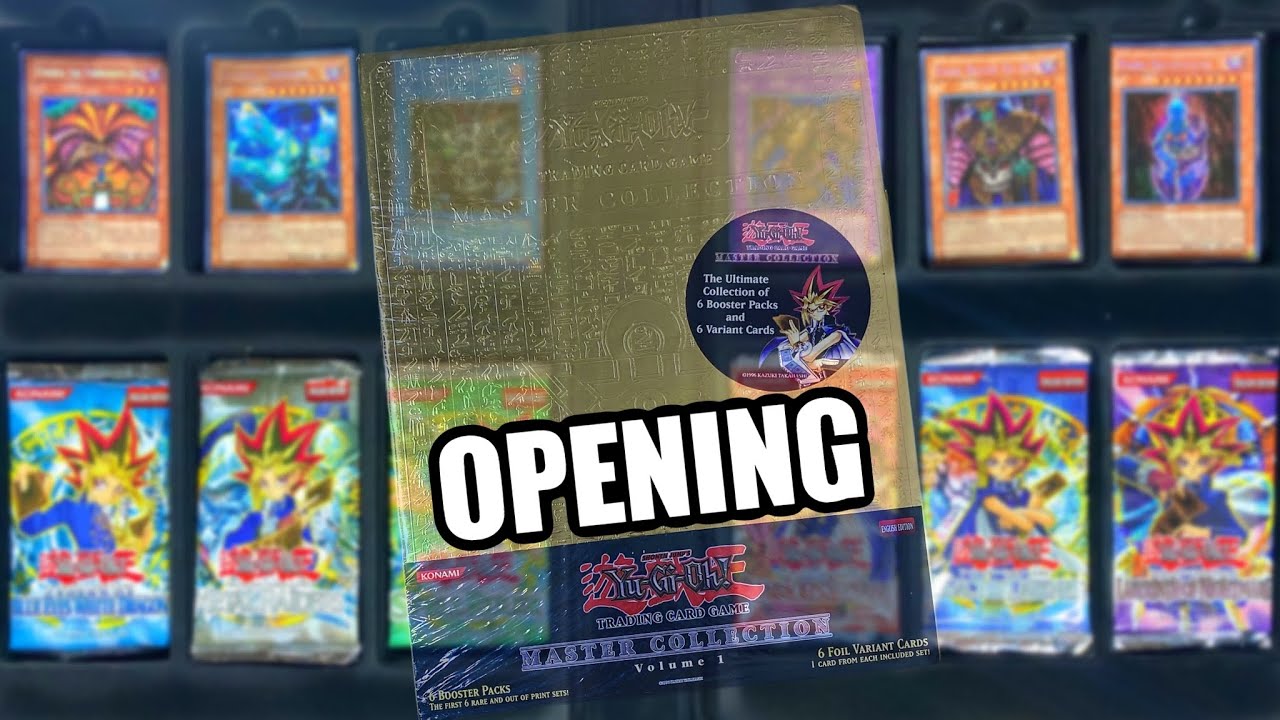 Opening Yugioh MASTER COLLECTION VOLUME 1! LOB, MRD, SRL & More! 🔥