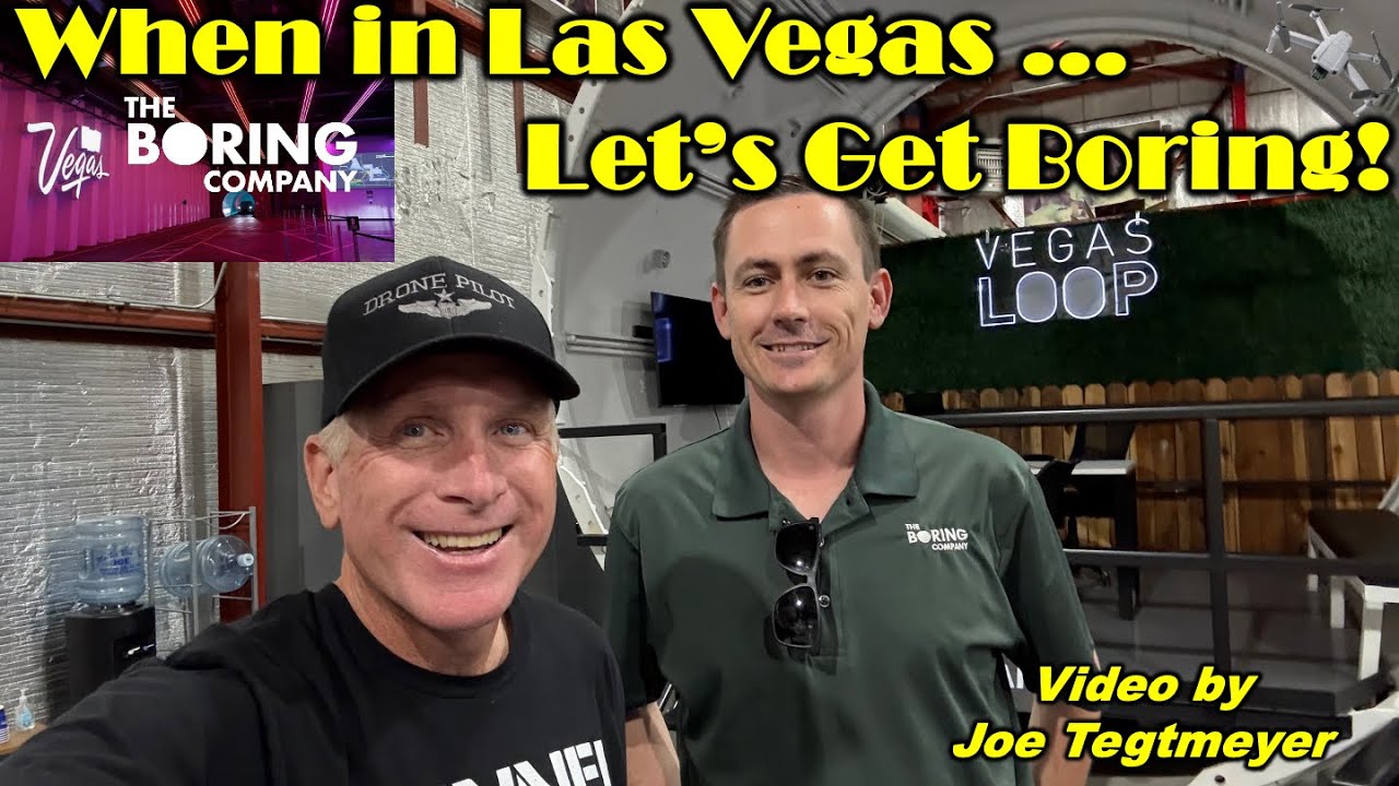 Подробности о Las Vegas Loop, планы на будущее и деятельность Boring Company? Единственный способ...