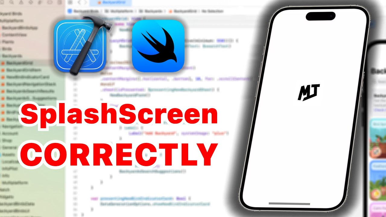 SplashScreen in SwiftUI CORRECTLY (Xcode 2024)