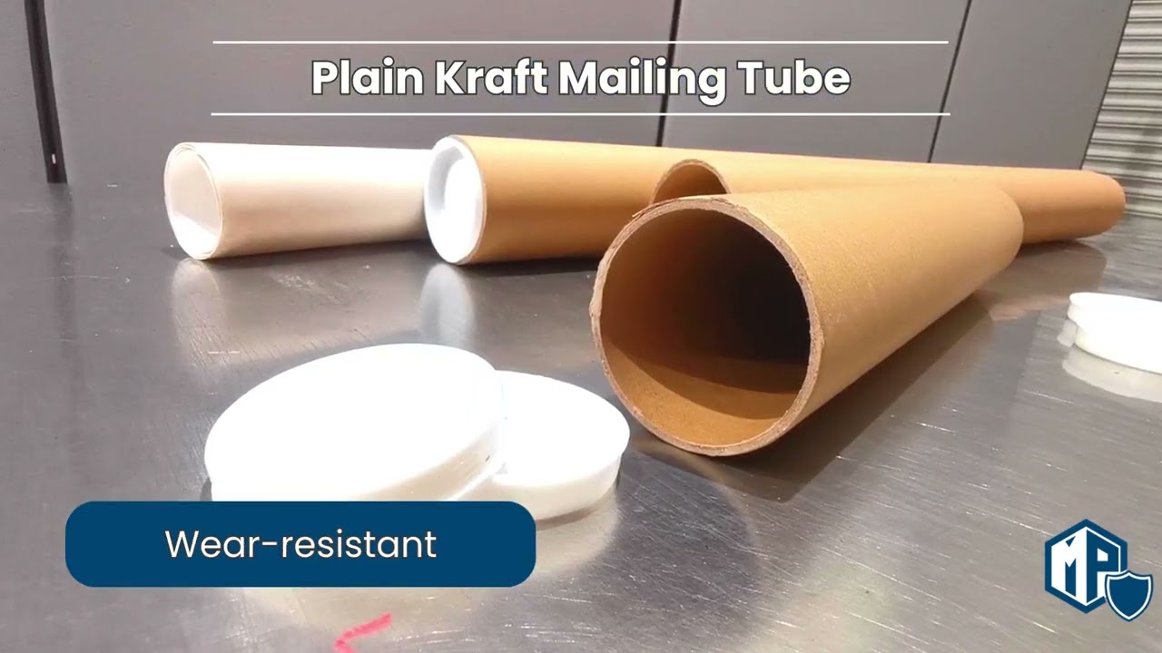 Introduce Plain Kraft Mailing Tube | Perfect for posters, certificates & document