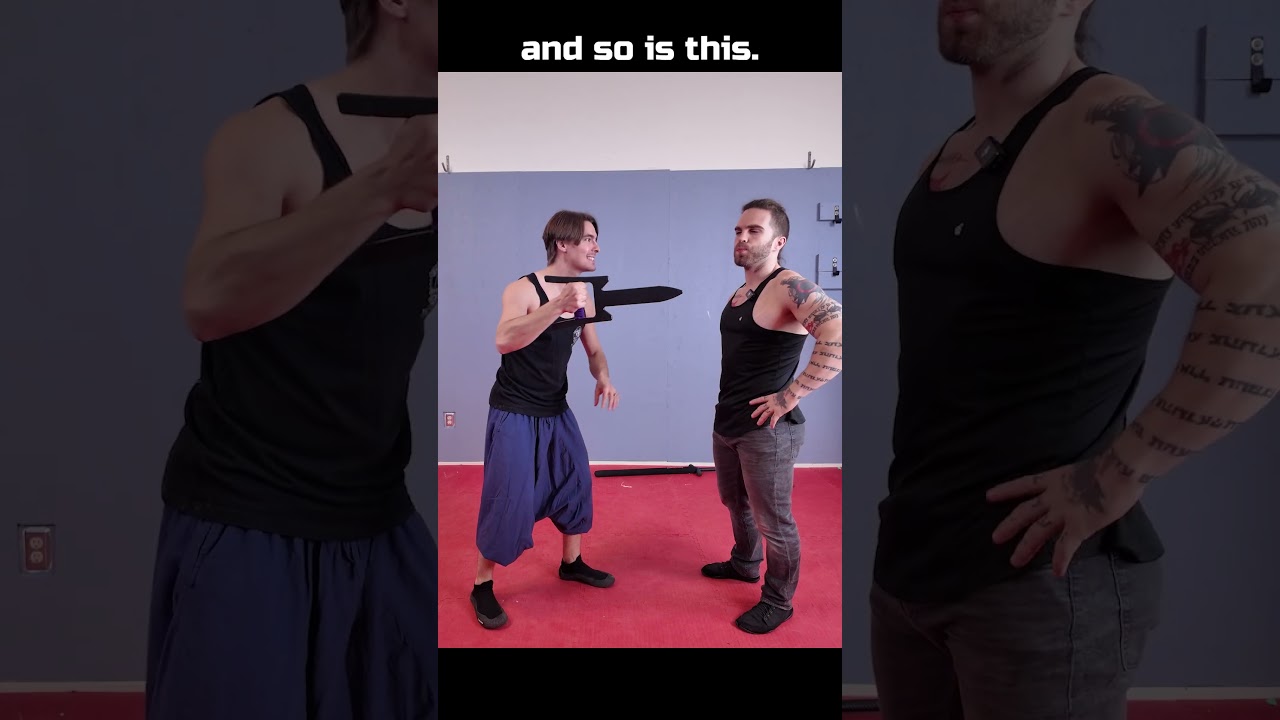 is this the ULTIMATE Reverse Grip Sword?! #sword #meme #reversegrip