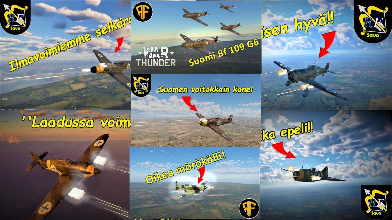 War thunder, Suomi hävittäjä Pläjäys!