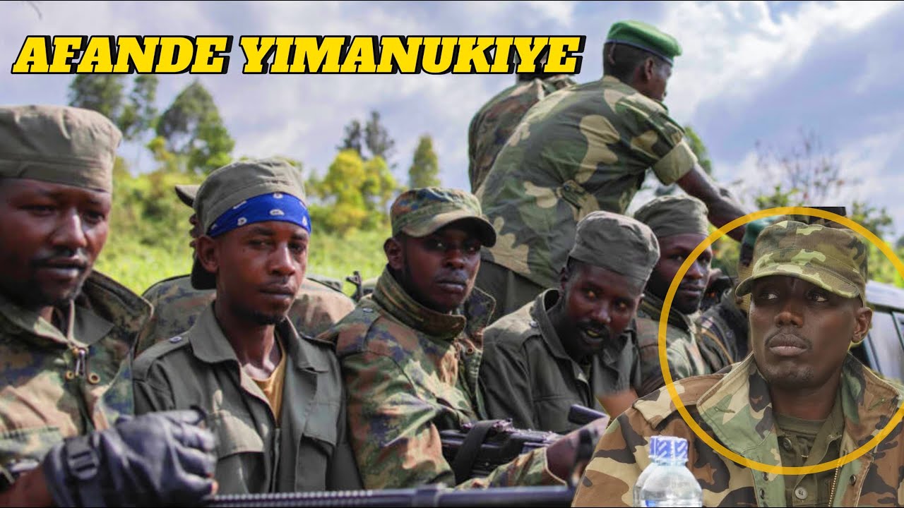 AFANDE MAKENGA MURI BUKAVU YIMANUKIYE KU RUGAMBA N'ABAKOMANDO BE BATANGIYE GUHONDAGURA FARDC