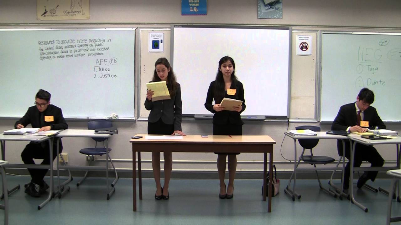 2016 Hawaii State Debate Championships: Public Forum Debate - 2nd Flight (April 8, 2016)