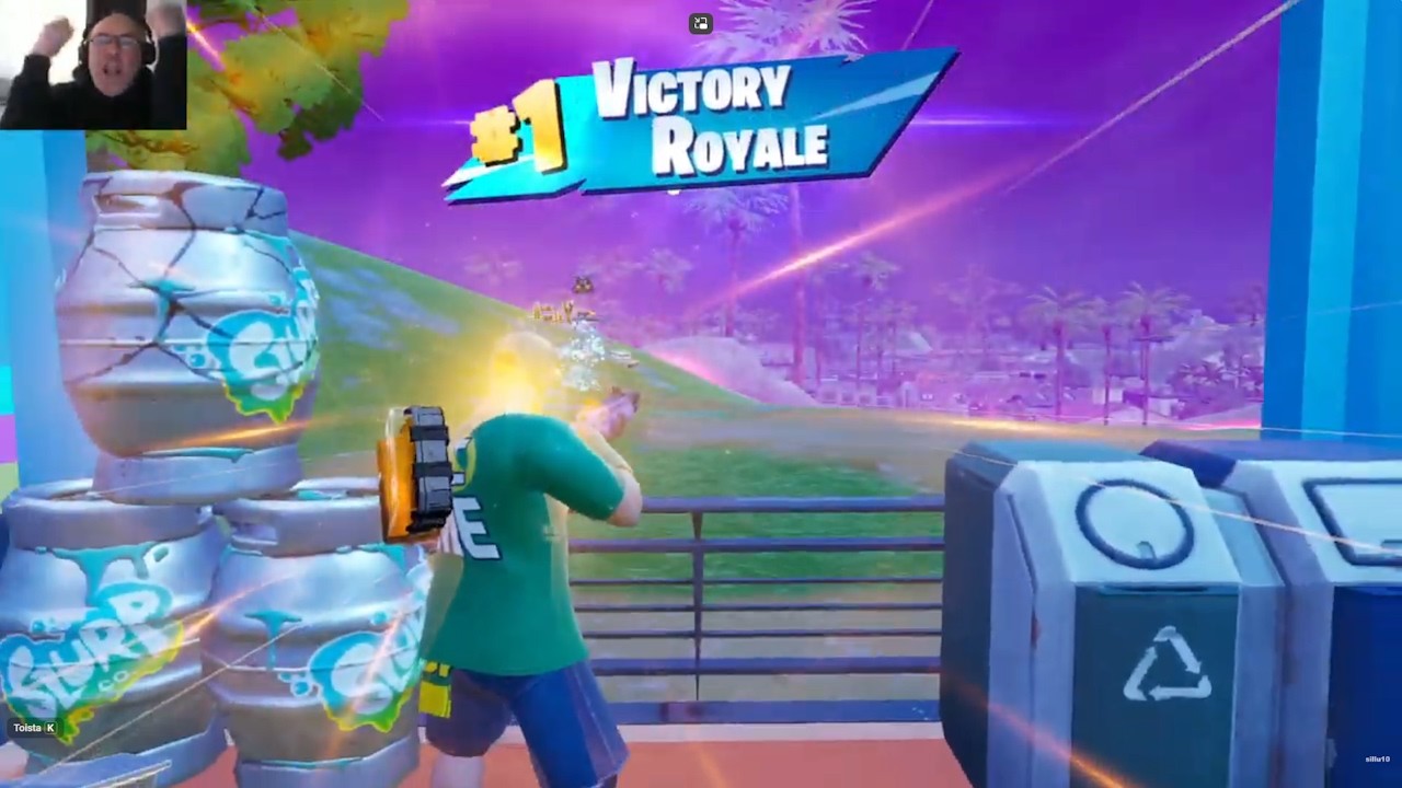Pelataan Fortnite! Paras sijoitus 1. VOITTO VICTORY ROYALE