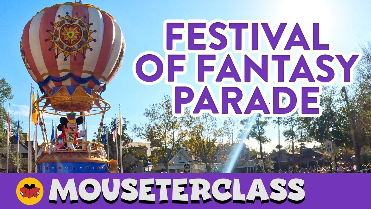 Disney's Festival of Fantasy Parade FULL SHOW from Liberty Square