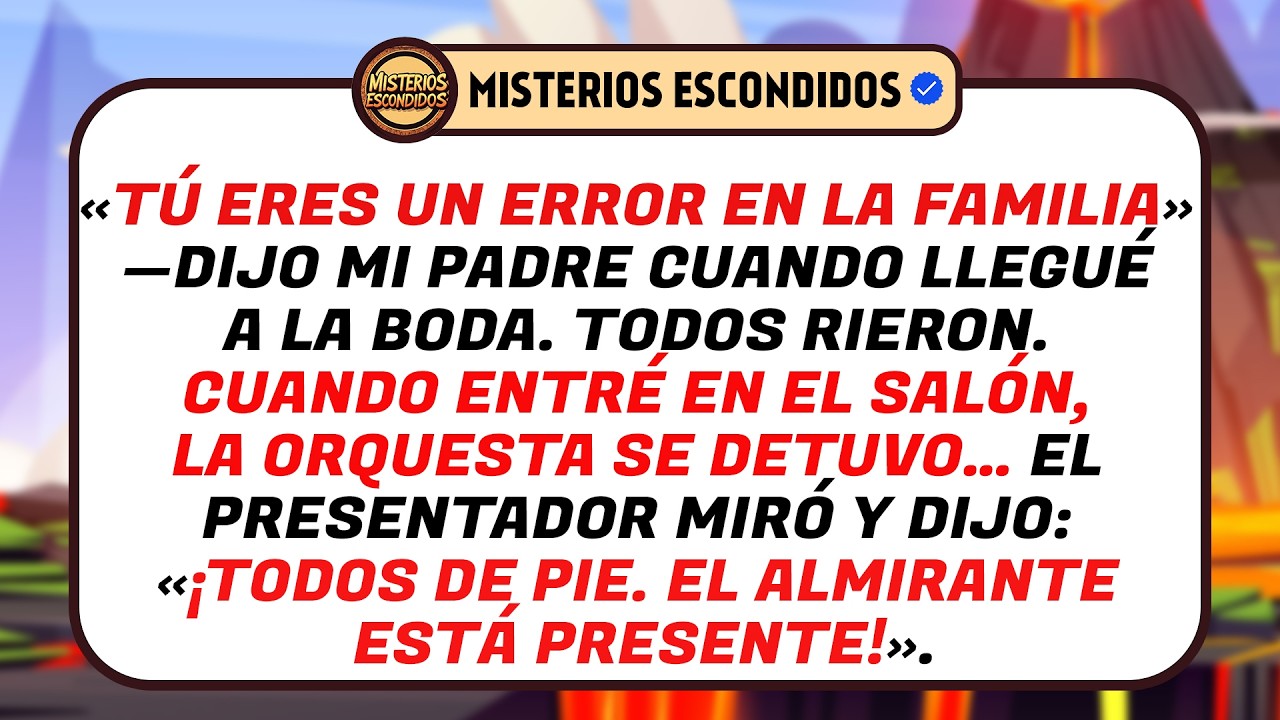 En La Boda De Mi Hermano, Mi Padre Me Humilló, Pero Se Atragantó Al Oír Que Yo Era «¡Almirante!»