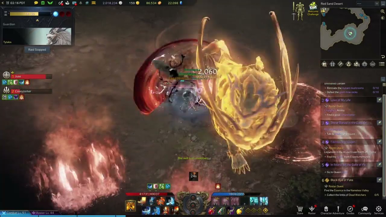 Tytalos (Final T1 Guardian Raid Boss) Autowin Method ft. Casey ~ Wardancer 1000+ [LOST ARK]