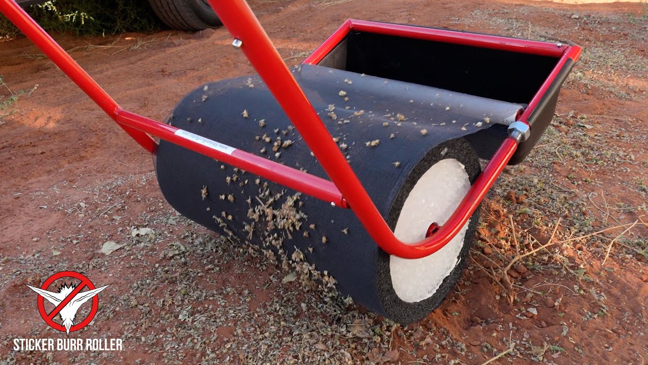 GET RID of Sticker Burrs FOREVER with the Sticker Burr Roller!