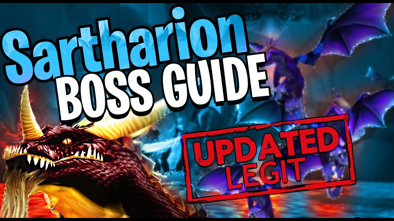 *UPDATED* SARTHARION 3 DRAKES BOSS GUIDE - WOTLK CLASSIC