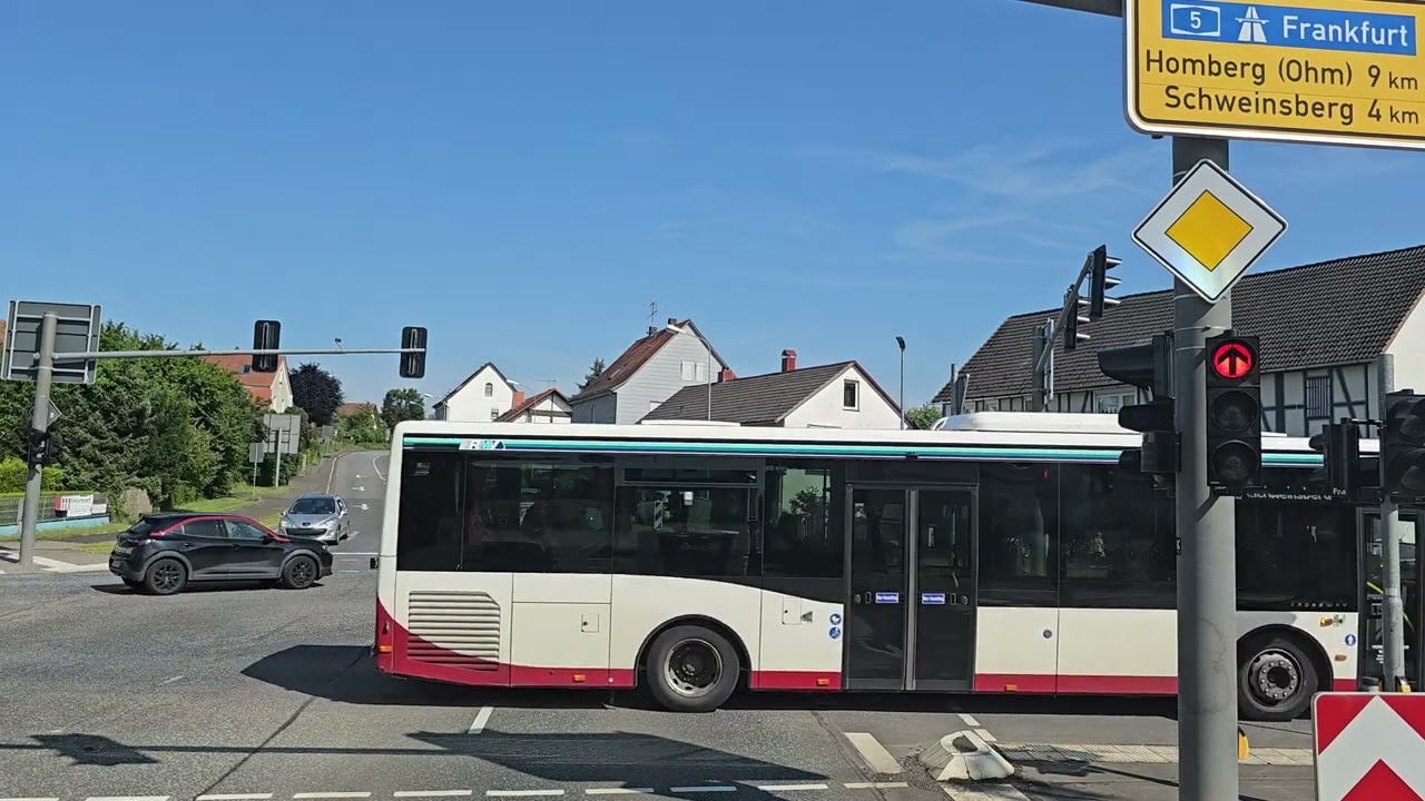273 4K POV Real Truck Driving MAN TGX 520 Germany Stadtallendorf to Nurnberg part 1